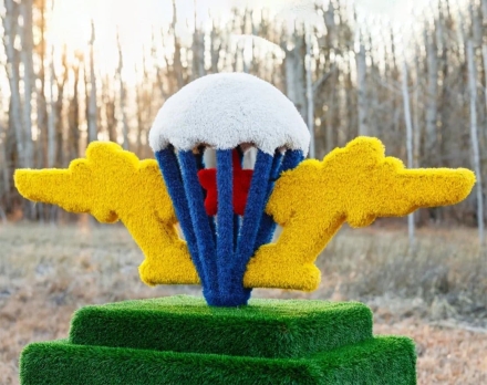 Топиари стела ВДВ - газон Deluxe + Eco, фото 3