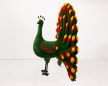 Топиари павлин Челли, h=175 см - газон Eco Топиари павлин Челли, h=175 см - газон Eco