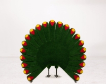 Топиари павлин Челли, h=175 см - газон Eco Топиари павлин Челли, h=175 см - газон Eco