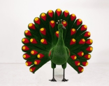 Топиари павлин Челли, h=175 см - газон Eco Топиари павлин Челли, h=175 см - газон Eco