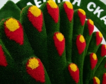 Топиари павлин Челли, h=175 см - газон Eco Топиари павлин Челли, h=175 см - газон Eco