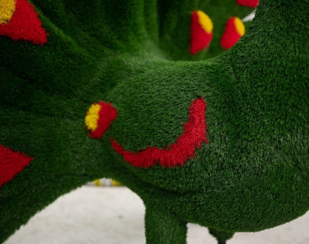 Топиари павлин Челли, h=175 см - газон Eco, фото 11