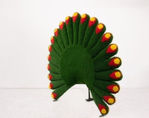 Топиари павлин Челли, h=175 см - газон Eco Топиари павлин Челли, h=175 см - газон Eco