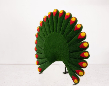 Топиари павлин Челли, h=175 см - газон Eco, фото 5