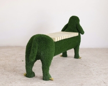 Топиари Лавочка-такса - газон Eco