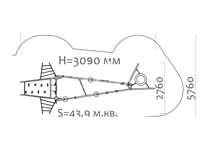 Спортивный комплекс 09207 для спортивной площадки , фото 2