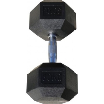 Гантель гексагональная обрезиненная ZSO, 30 кг Гантель гексагональная обрезиненная ZSO, 30 кг