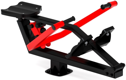 Гребля (красный) - Уличный тренажер - СТ 008-11.П, фото 3