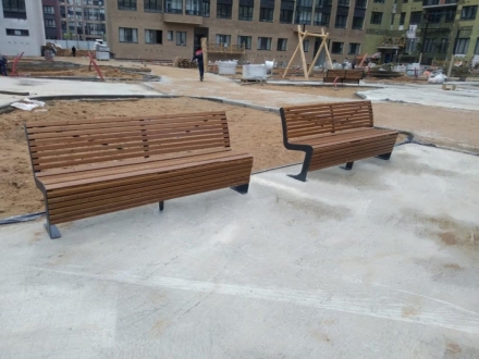 Скамейка TORUDA 039 1,5 м, фото 5