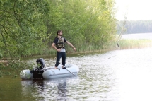 Моторная лодка ПВХ Фрегат 300 ЕК Серый Моторная лодка ПВХ Фрегат 300 ЕК Серый