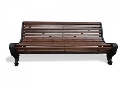 Скамейка уличная Парковая, Лиственница 0,6 м, фото 3