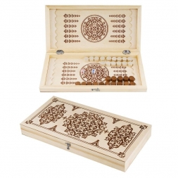 Нарды дорожные деревянные, доска 29х29 см, 30 деревянных шашек, кости (зары) 2 шт, 29х14,5х3,5 см. Нарды дорожные деревянные, доска 29х29 см, 30 деревянных шашек, кости (зары) 2 шт, 29х14,5х3,5 см.