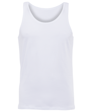 Майка гимнастическая, хлопок, белая, р. 44-48, фото 1