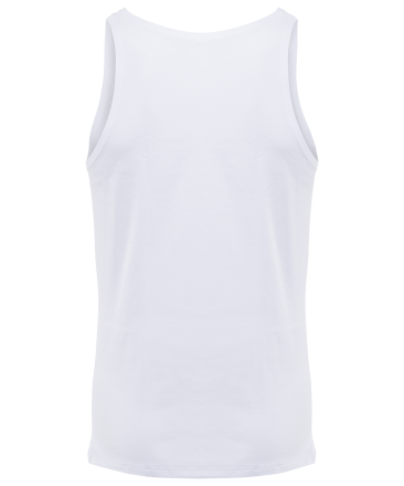 Майка гимнастическая, хлопок, белая, р. 44-48, фото 2