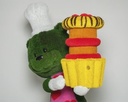 Топиари кондитер Мишутка - газон Deluxe + Eco, фото 5