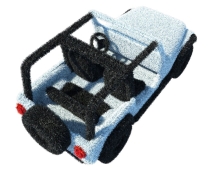 Топиари Джип L=100см - газон Есо