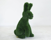 Топиари заяц Трини, h=80 см - газон Deluxe Green