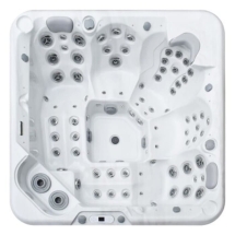 Гидромассажный бассейн IQUE Dreamline-II 2200-II-DD-BPM (WiFi+MICROSILK) (220х220х96 см), Brushedwalnut Гидромассажный бассейн IQUE Dreamline-II 2200-II-DD-BPM (WiFi+MICROSILK) (220х220х96 см), Brushedwalnut