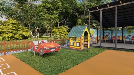 Комплект для детского сада TORUDA Город (10х15 м), фото 6