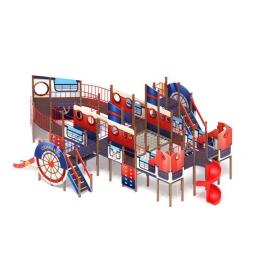 Детская игровая площадка Пароход ДИК 2.03.3.05-01, фото 3