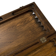 Шахматы + нарды резные "Бриз" 60, Haleyan Шахматы + нарды резные "Бриз" 60, Haleyan