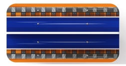 Вагончик - Скамейка детская - МФ 41.03.07, фото 5