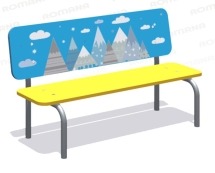 Детская скамейка Romana Горы 302.09.00 для игровой площадки Детская скамейка Romana Горы 302.09.00 для игровой площадки