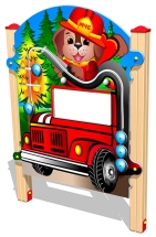 Развивающий элемент МЧС РЭ025 для детской площадки