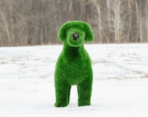 Топиари Собака охотничья газон Deluxe Топиари Собака охотничья газон Deluxe