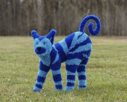 Топиари кот Полосатик - газон Eco, фото 1