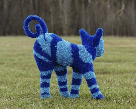 Топиари кот Полосатик - газон Eco, фото 4