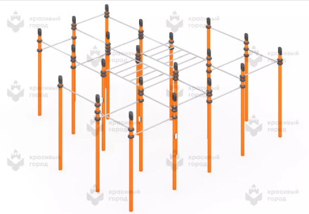 Воркаут «23 турника и 2 рукохода», фото 1