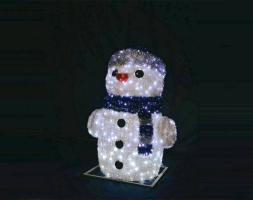 Световая фигура Снеговик