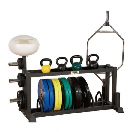 Горизонтальная стойка для фитнес-оборудования Extreme Multi-Function Storage Station, фото 1