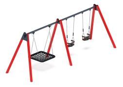 Качели М3 (красный) ИО 13.М.06.03.01.01-01.1, фото 2