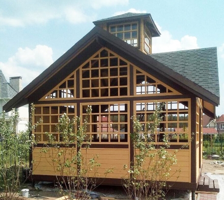 Квадратная беседка Да Винчи, фото 3