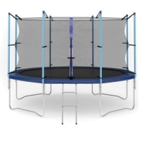 Батут с защитной сеткой (лестница в комплекте) Diamond Fitness Internal 12ft (366 см) Батут с защитной сеткой (лестница в комплекте) Diamond Fitness Internal 12ft (366 см)