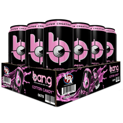Энергетический напиток &quot;БЭНГ&quot; Сахарная вата VPX BANG 473мл Cotton Candy , фото 3