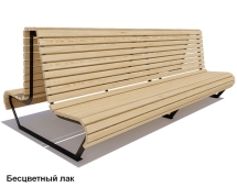 Скамейка уличная Геленджик, Сосна 1,8 м Скамейка уличная Геленджик, Сосна 1,8 м