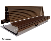 Скамейка уличная Геленджик, Сосна 1,8 м Скамейка уличная Геленджик, Сосна 1,8 м