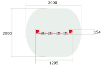 Развивающий элемент Дорожные знаки РЭ020 для детской площадки