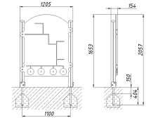Развивающий элемент Дорожные знаки РЭ020 для детской площадки