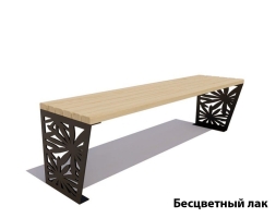 Банкетка Ромашка, Сосна 2 м, фото 1