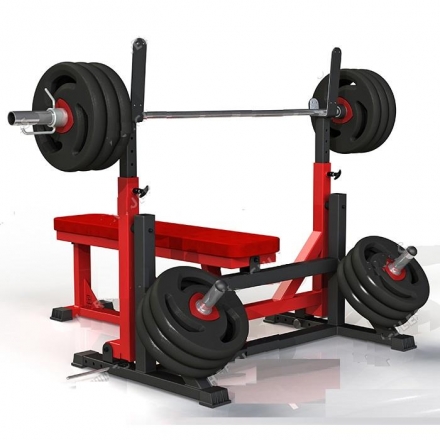 А-002 Скамья для жима лежа усиленная, фото 2