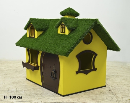 Топиари Дом для гномиков, h=170 см - газон Premium, фото 6