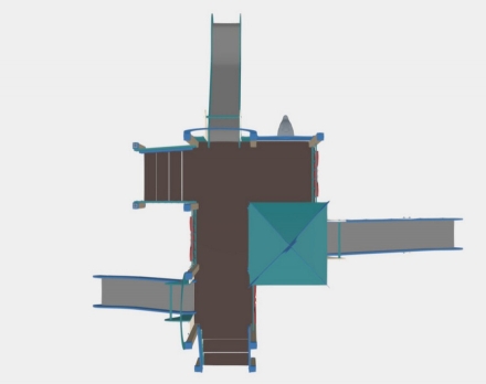 Детский игровой комплекс TORUDA Море 3D 07010, фото 4