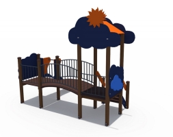 Детский игровой комплекс Облачко Н-750 ДИО 04102, фото 3