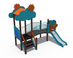 Детский игровой комплекс Облачко Н-750 ДИО 04102, фото 1