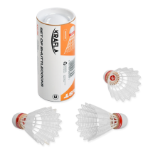 KRAFLA SH-W300F Комплект воланов для бадминтона (3 шт) KRAFLA SH-W300F Комплект воланов для бадминтона (3 шт)