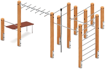 Спортивная серия (лиственница) СК 2.08.06-Л.И1, фото 4